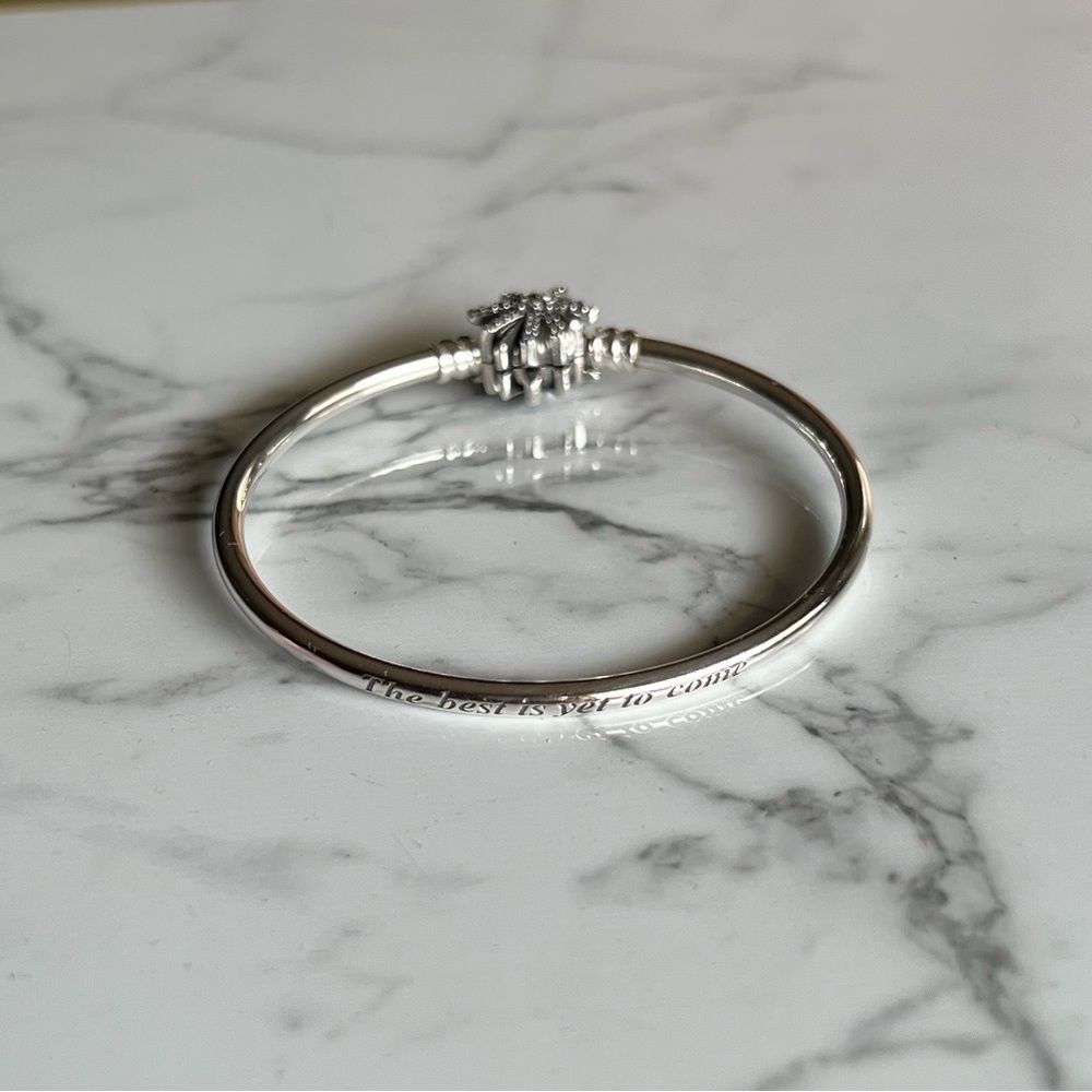 Pandora Snowflake Bangle